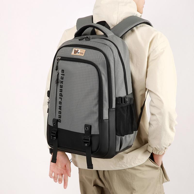 Schoolbag Large Capacity Daily Commuter Backpack Short Trip Business Trip Multifunctional Backpack Simple Foreign Style Children's School Bag