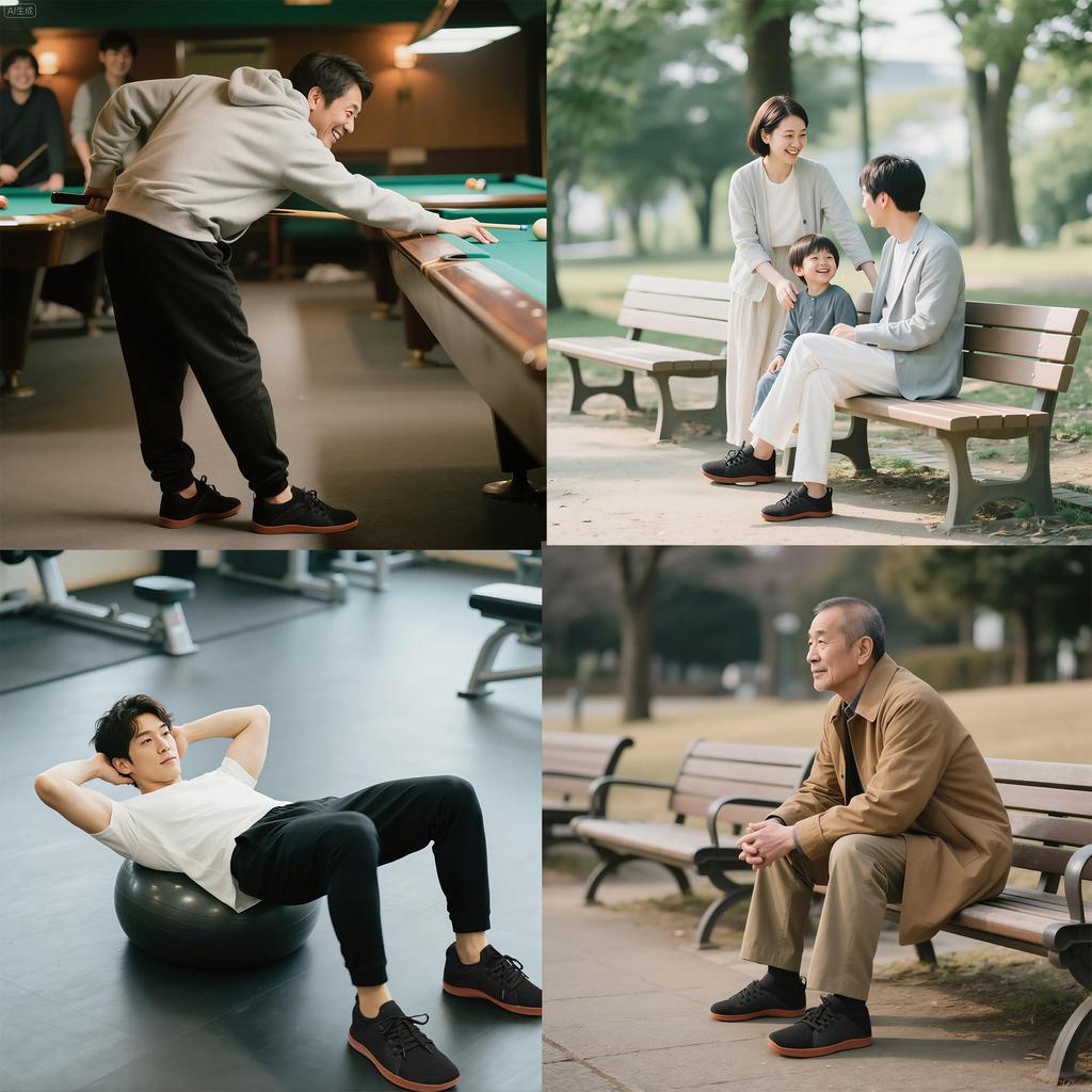 Scurtain Herren Gym Slip-On Schuhe, Hallenschuhe, Joggen, Walking, und Damen Joggen, Gym, Barfußtraining, Marineblau, Größe 27.5cm