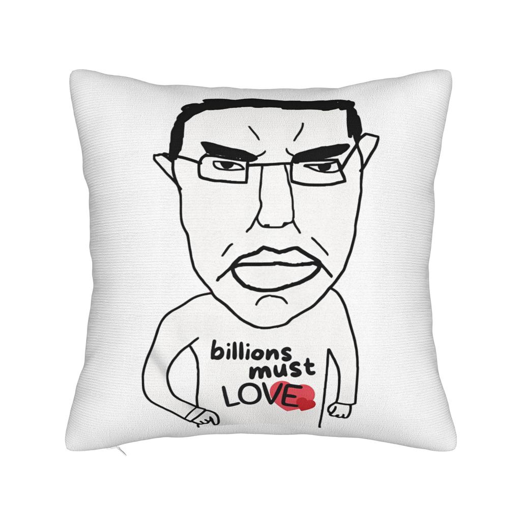 Nothing Ever Happens Funny Chudjak Meme Pillowcase Polyester Cushion Cover Decor  Throw Pillow Case Cover Home Square 18'