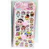 Crayon Shin-chan Pinch Stickers Cute Creativity 3D Stereo Decompress Cat's Paw Sticker New Diy Phone Case Sticker Gifts