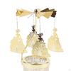 Candle Holder Tea Light Rotating Candlestick Stand for Christmas Dinning Room Centerpieces