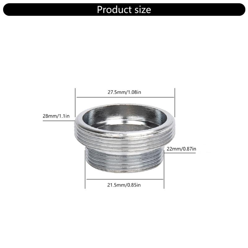 20 Stück männliche und weibliche Spülbecken-Wasserhahn-Adapter Gewindeverbindungen für Küchenspülbecken-Belüfter und Gartenschläuche Anschluss