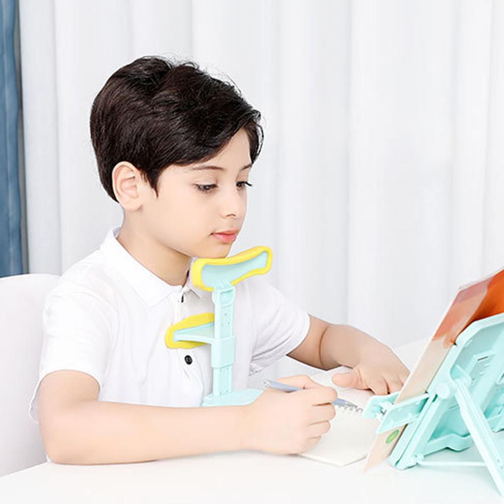 Kids Sitting Posture Corrector Height Adjustable Writing Desk Posture Corrector Eyesight Protector for Children Kids Students