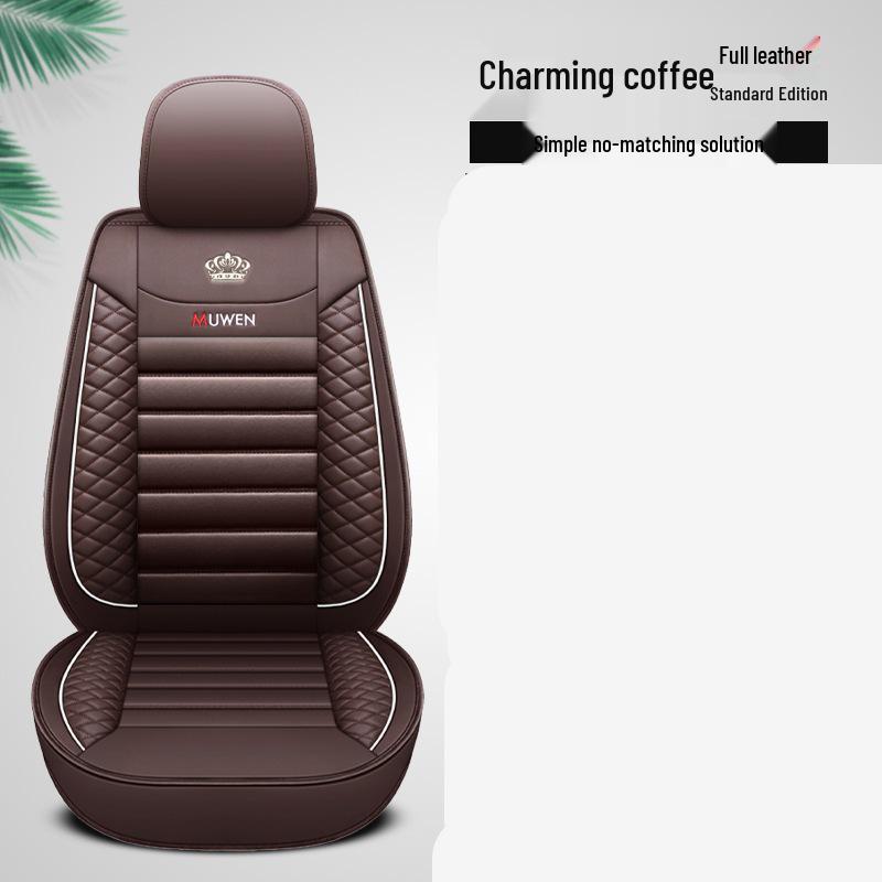 All-Season Leather Seat Covers for Honda Accord 7th to 10th Gen