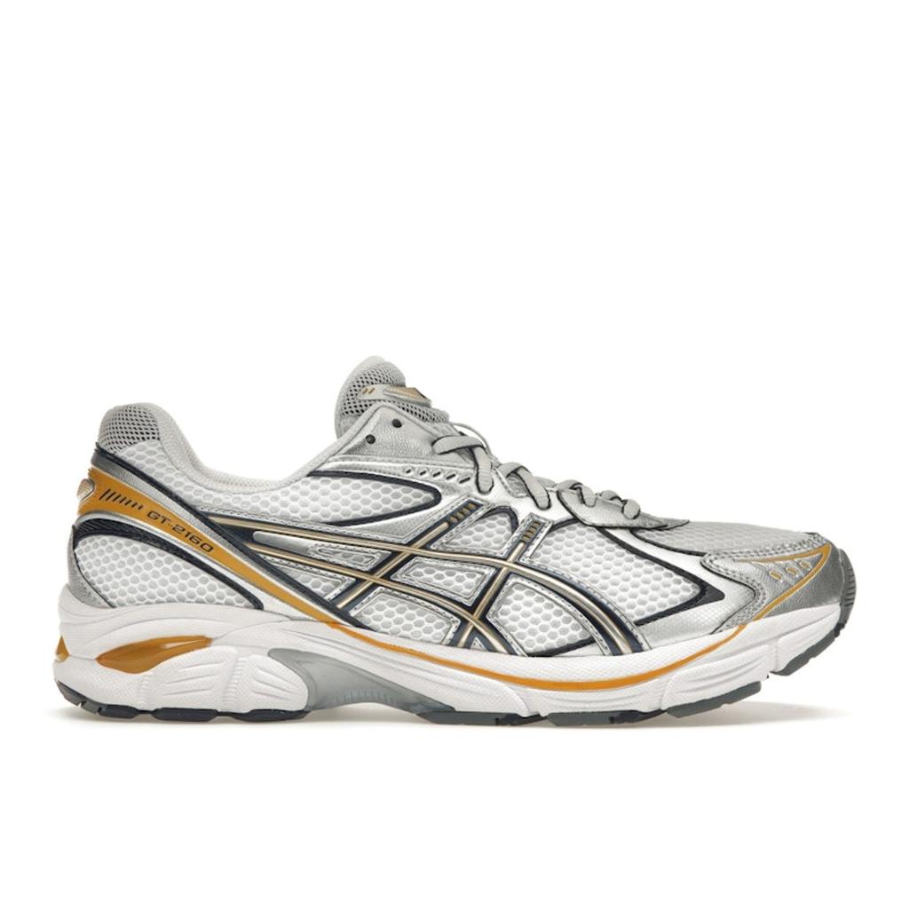 Asics GT 2160 Pure Silver Yellow Men Sneakers White 1203A275-102