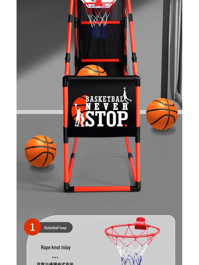 Children's Portable Indoor Basketball Hoop and Shooting Game Toy