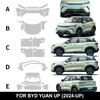 Paint Protective Foil for BYD ATTO 2 YUAN UP 2025 Self-Healing PPF Anti-Scratch Transparent Car Body Protection