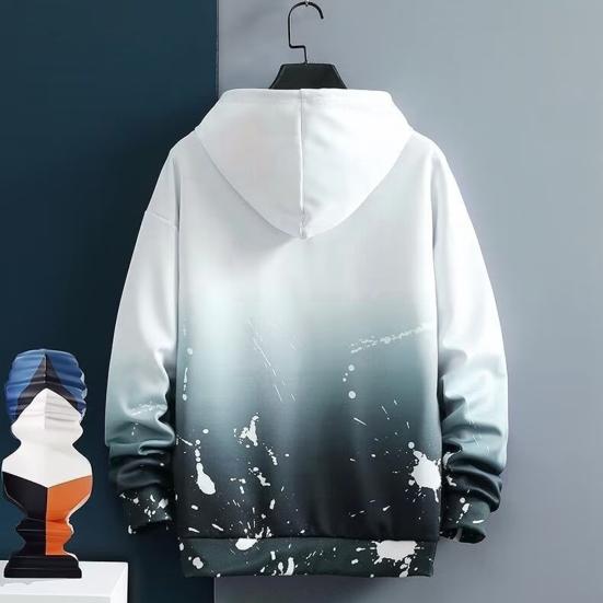 Sonbahar kışlık kapşonlu pantolon takım elbise nefes rüzgar geçirmez uzun kollu erkek Hoodie İpli pantolon spor giyim seti