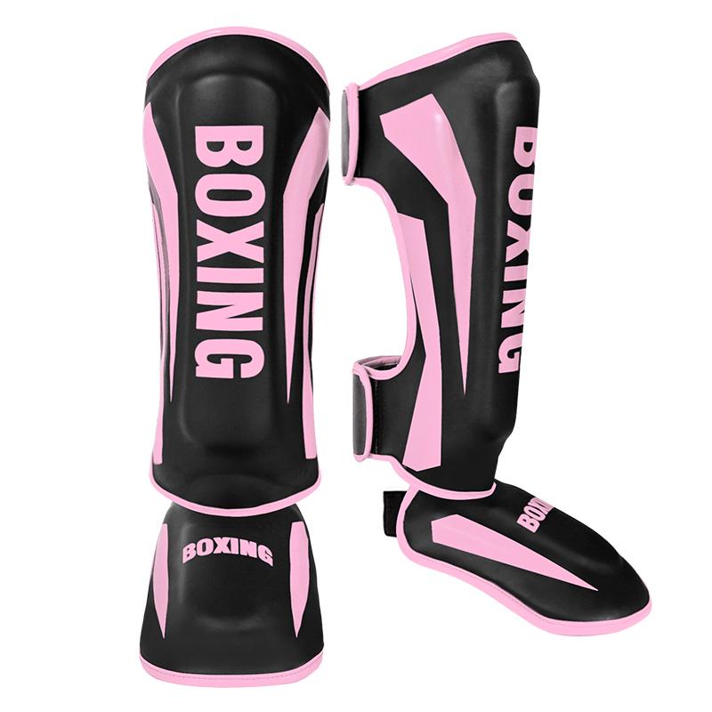 Parastinchi MMA Kick Boxing Professionali per Adulti e Bambini Leggeri Chiusura a Doppio Anello Colore e Logo Personalizzabili
