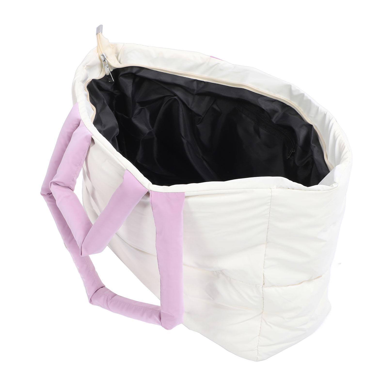 Женская сумка-тоут с мягкой подкладкой водонепроницаемая из мягкого нейлона большой вместимости стильная сумка через плечо на молнии для повседневного использования 1890₽