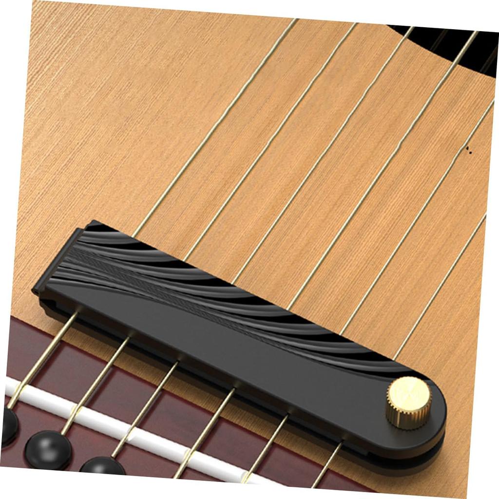 Abaodam Guitar Muting Acoustic Guitar String Mute Screw Adjustable Volume Compact for Music Late Night School Summer Festivals Stand, Accessories,