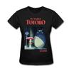 Studio Ghibli My Neighbor Totoro Crewneck Black T Shirts Womens L