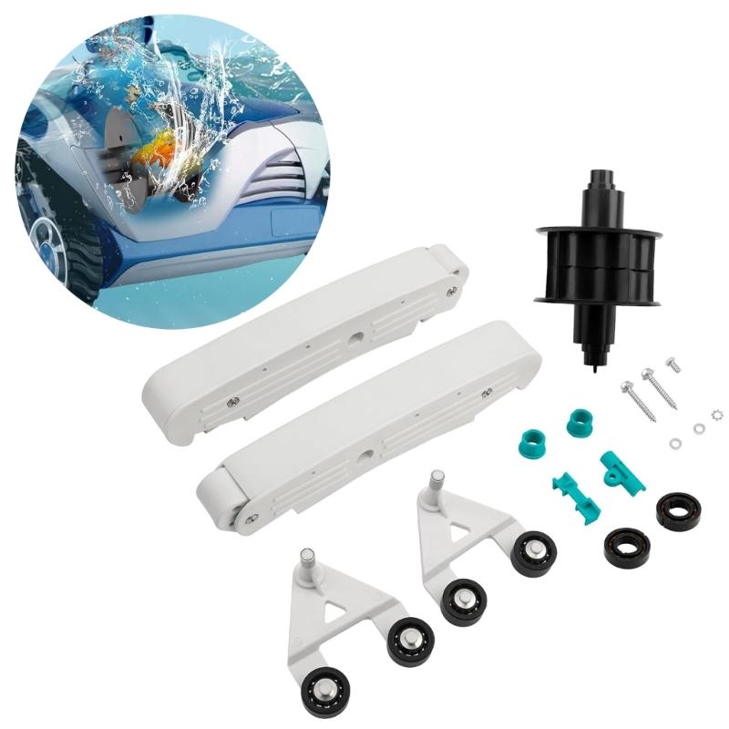 Plastic A-Frames and Pod Combos Turbine Bearings Kit Pool Cleaner Maintenance Kit Plastic Texture Suitable for Pool Vacuum