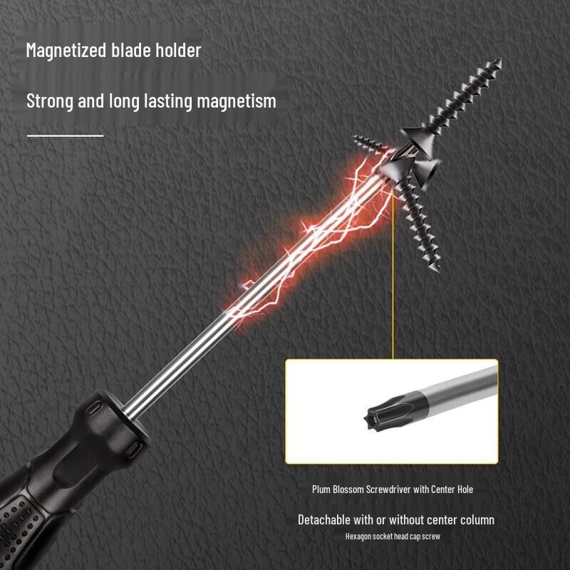 Deli T10 X 100mm Hollow Torx Screwdriver