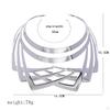 African Choker Necklaces Unique Alloy Design for Women Masquerade Events