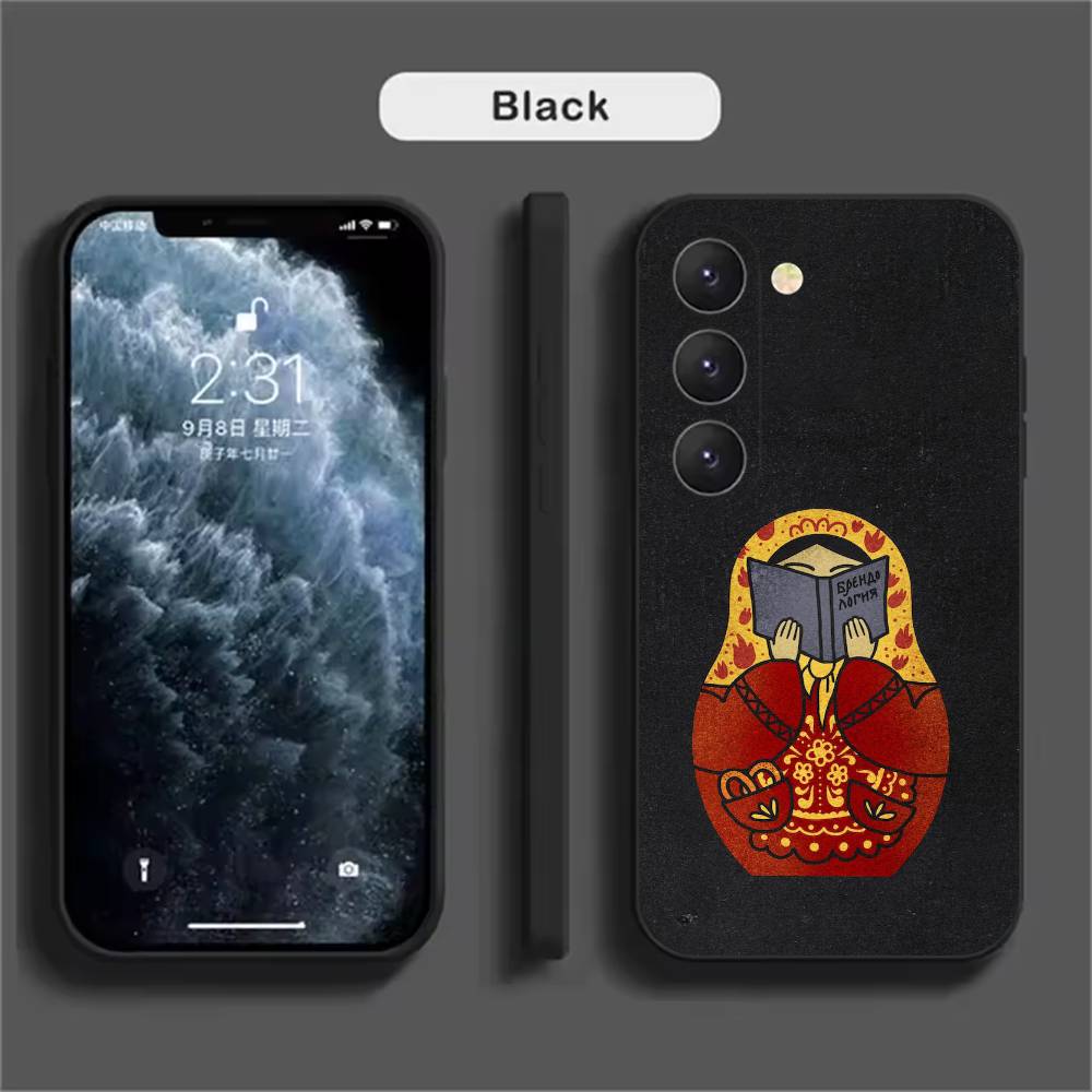 Matryoshka Art Russian  Phone Case For Samsung Galaxy A52 A42 A32 A22 A12 A02S A72 A73 A51 A41 A31 A21S A71 A40 A30S A20S