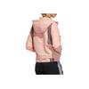 Adidas Detachable Hooded Slim Fit Sports Jacket Women Jacket Pink GT4405