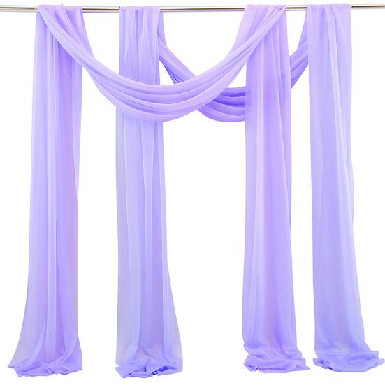 Backdrop Tulle Durable Easy To Hang Vibrant Color Graceful Wedding Drapery Arch Draping Swag Supply