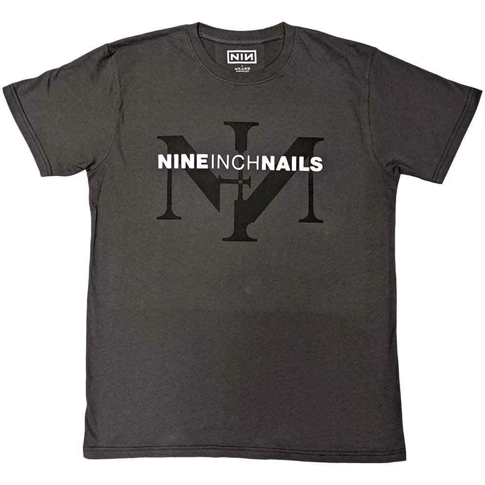 Nine Inch Nails Unisex T-Shirt: Icon & Logo (Small) 4XL