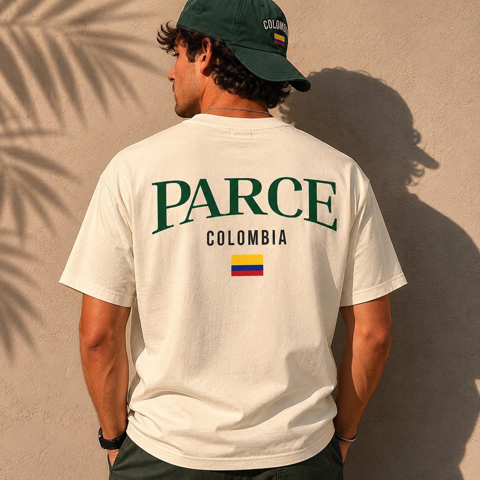 PARCE Colombia Shirt, Colombian Graphic Tee, Latino Streetwear Shirt, Colombia Pride Tee, World Cup 2026 Shirt L