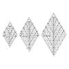 60 Degree Diamond Quilting Template Quilting Ruler Transparent for Quilter