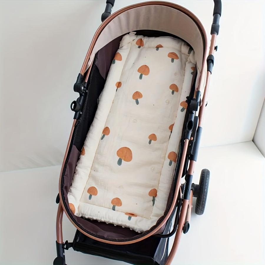 Soft Bean Velvet Stroller Cushion For baby Comfortable Cozy Dining Chair Pad Ideal For Home Travel Mixed Yellow Christmas Gift 1960₽