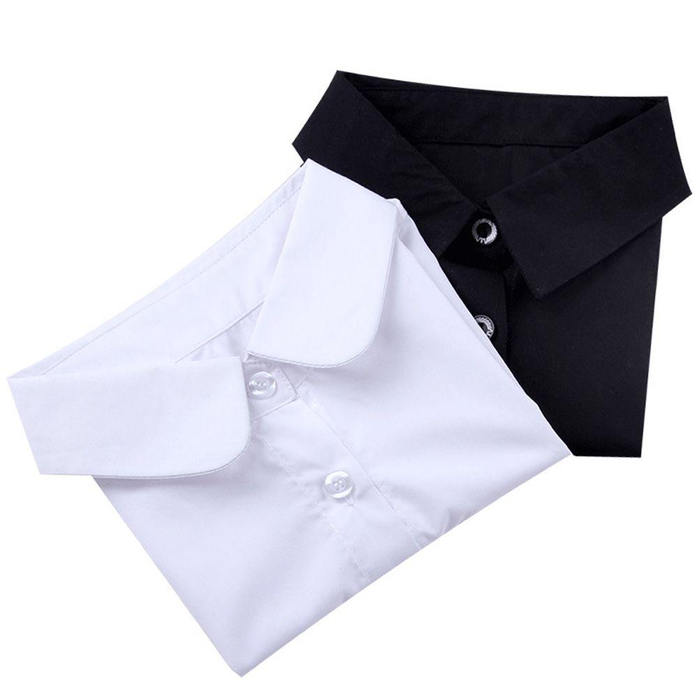 JK Uniform Accessories Fake Collar Blouse Shirt False Tie Lapel False Blouse Top Detachable Collar