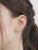 Sosoo Connected Heart Ear Cuff