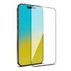 2.5D Seidendruck Vollabdeckung Handy 9h Gehärtetes Glas Klarer Displayschutz für iPhone 15 pro 16 pro max