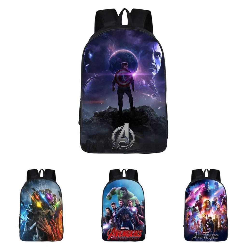 Avengers 4 Endgame Super Heroes Backpack For Travel And Outdoor Activities High Capacity And Stylish Design
