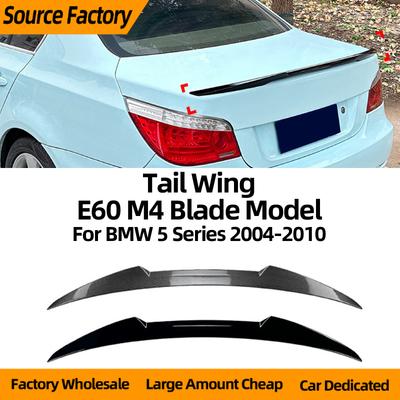 BACI1 For 5 Series BMW E60 2004-2010 M4 Blade Model Tail Wing Top Wing Spoiler Exterior Decoration Modification Accessories