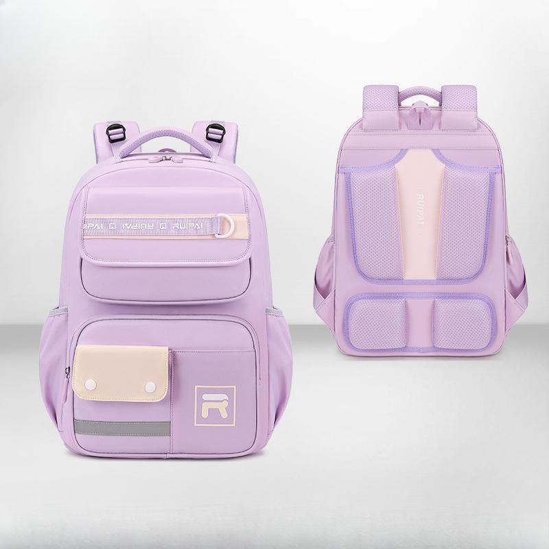 Schoolbag for Primary School Boys, Back Support and Burden Reduction, Children's Schoolbag, Large-capacity Backpack