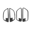 4pcs Car Real Carbon Fiber Interior Door Handle Door Bowl Cover Trim For BMW 5 Series F10 2011 2012 2013 2014 2015 2016 2017