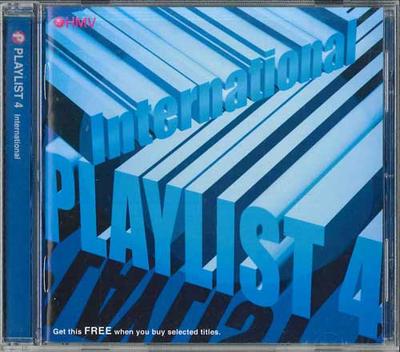 CD VÁRIOS - Playlist4 International HPL0004 HMV Japão Rock Usado