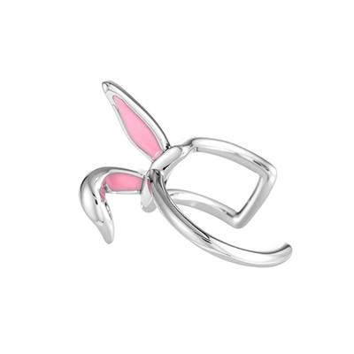 Rabbits Ear Clip On Ear Cuffs for Women Sturdy Alloy Without Piercing Required Fashion Jewelry For Daily Outfits