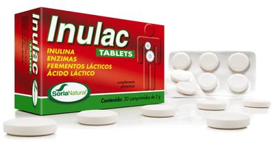 Soria Inulac Tabletas 30 Tabletas