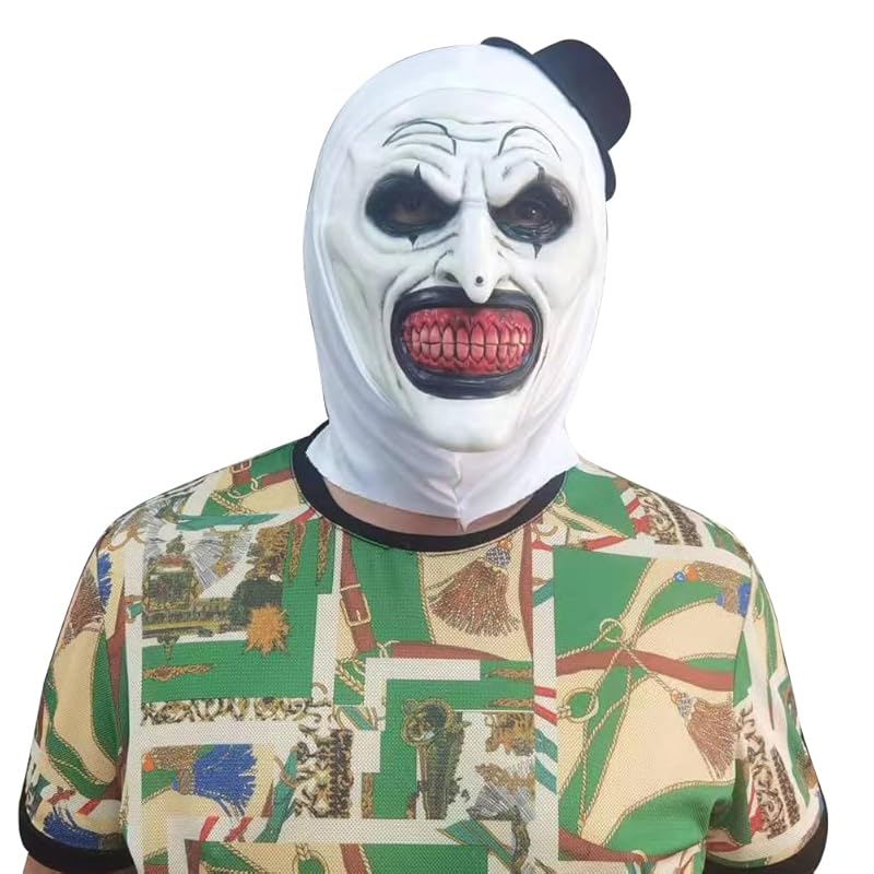 

[DIMIWORK] halloween cosplay mask scary mask zombie witch clown scared cosplay accessories masquerade mask mask mask disguise Headgear item festival
