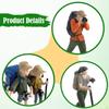 9x 1/64 Scale Hand Painted Miniature Figures Mountaineers Model Props Realistic Climber Scene People