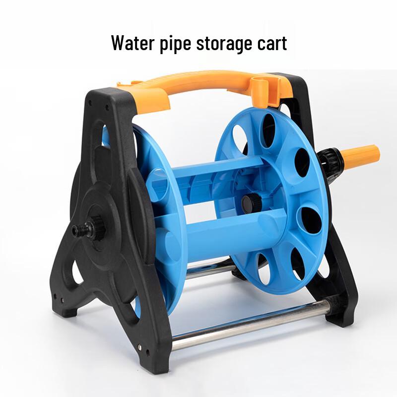 Portable High-Pressure Car Wash Hose Reel Cart