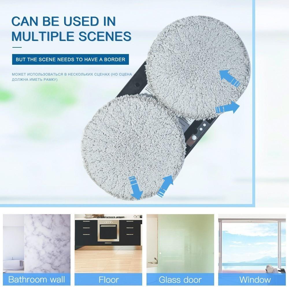 Ultra Thin Household Intelligent Window Robot Cleaner Ultrasonic Automatic Vacuum Cleaner Rmote Control Glass Cleaning Robot