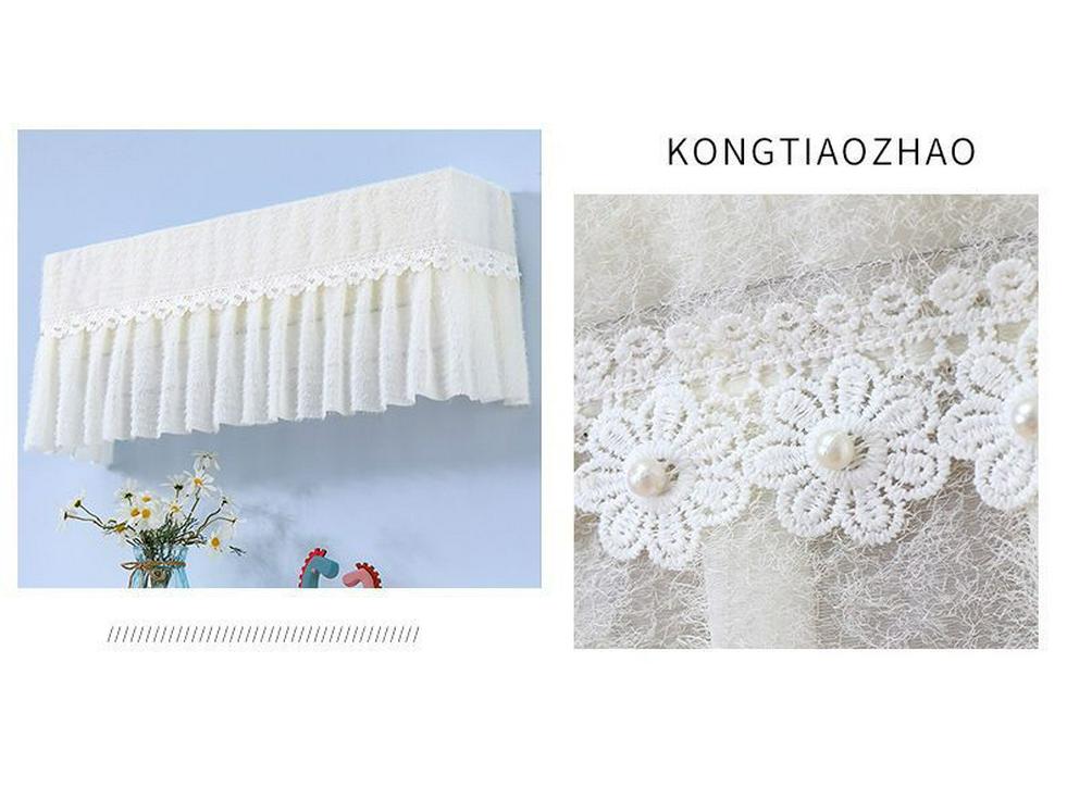 Universal Hanging Fabric Air Conditioner Dust Cover - New Year Design