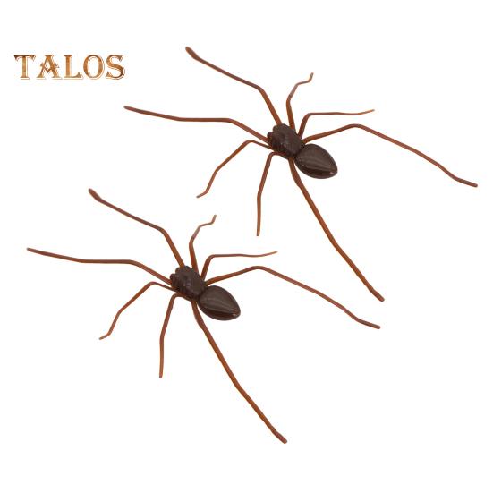 1/2Pcs Magnetic 3D Spider Decoration Scary Realistic Giant Spider Halloween Prank Props Garage Door Mailbox Locker Refrigerator Magnet Fake Spider