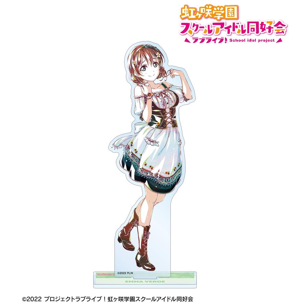 Love Nijigasaki High School Idol Club Emma Verde Ani Art 2nd Edition Big Acrylic Stand Live!