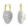 Swarovski Idyllia Cubic Zirconia Earrings Women's White 5737297