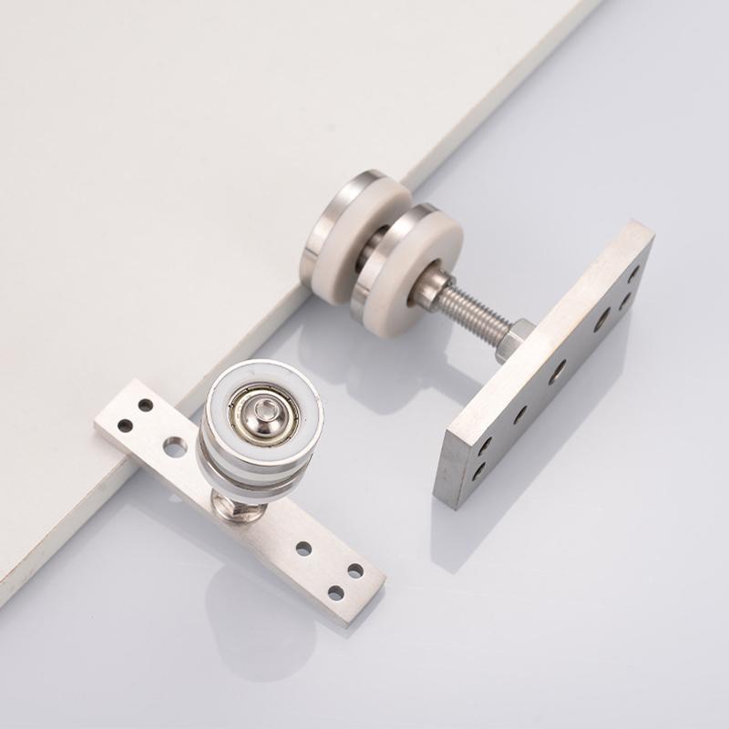 Folding Door Hanging Wheel Sliding Door Pulley Cabinet Door Roller Hanging Track Pulley Wheels Doors Window Hardware Accessories