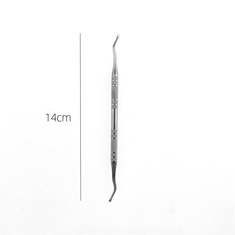 Stainless Steel Dental Tool Set: Endoscope, Toothpick, Calculus & Plaque Remover