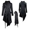 Jacket Men Gothic Swallowtail Coat Cosplay Costume Halloween Long Uniform