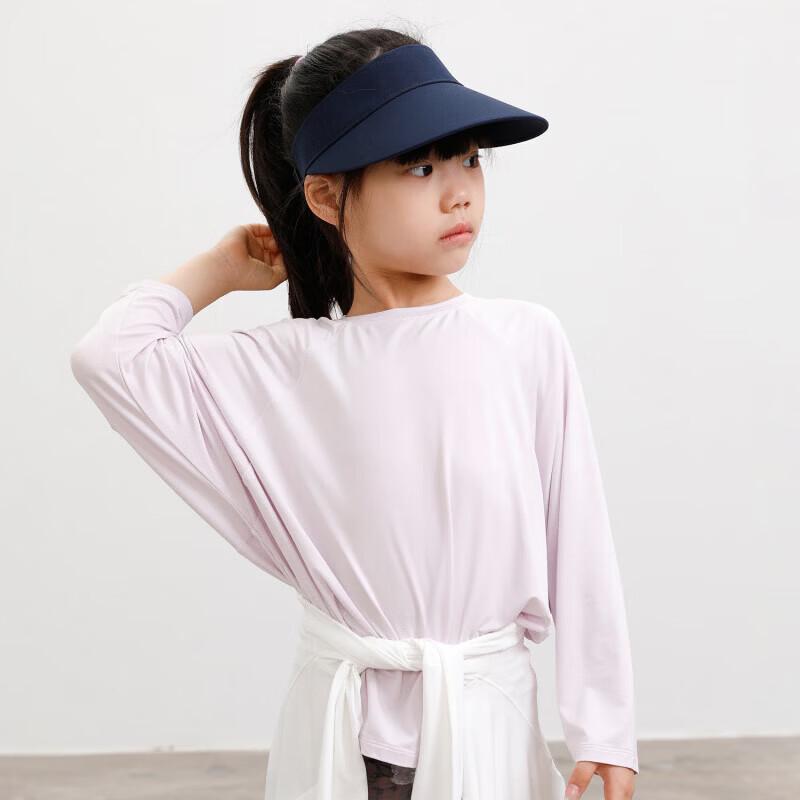 Kids  Bamboo Shade Sun Protection Raglan Batwing Sleeve Top 130cm