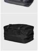 Expandable Outdoor Storage Bag with Luggage Mount, Shoe Pouch, and Sports Pocket