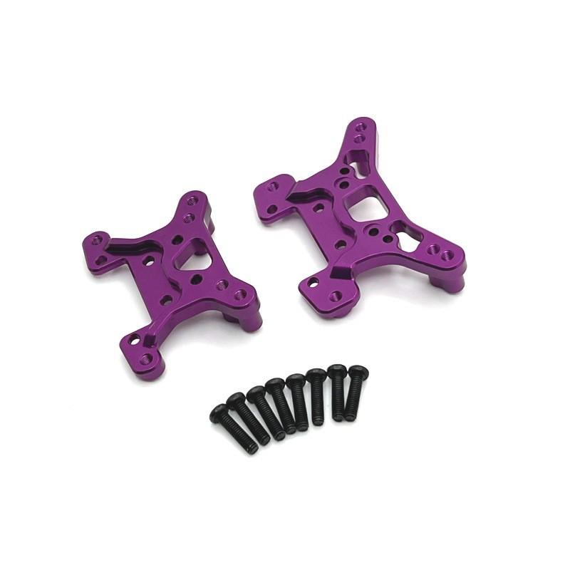 Wltoys 124008 124010 144016 144018 RC Remote control car metal parts front and rear shock brackets
